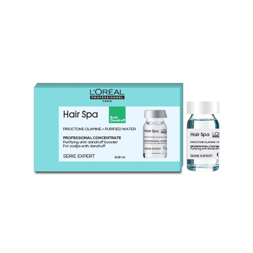 Hair Spa Purifying Concentrate 6 × 8ml official L’Oréal Professionnel product photo