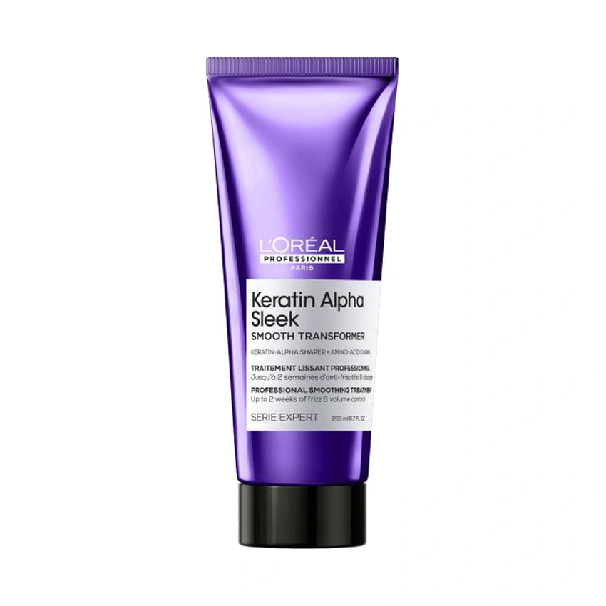 Keratin Alpha Sleek Smooth Transformer 200ml official L’Oréal Professionnel product photo